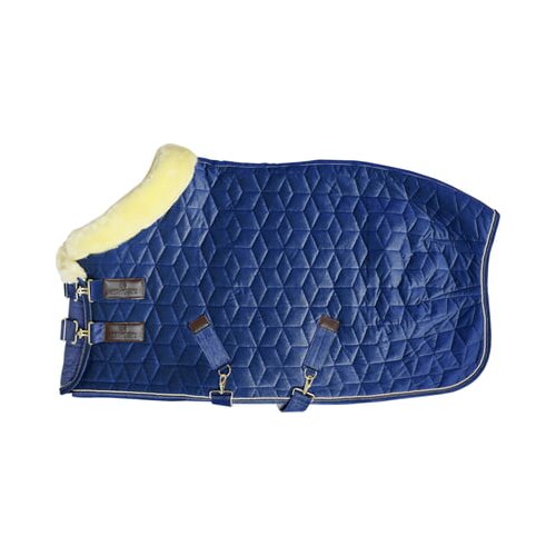 Kentucky Horsewear Turnirsko pregrinjalo ''Velvet'' marine - 140 cm Cene