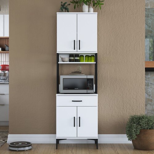 Woody Fashion JE113 - 2963 white multi purpose cabinet Slike