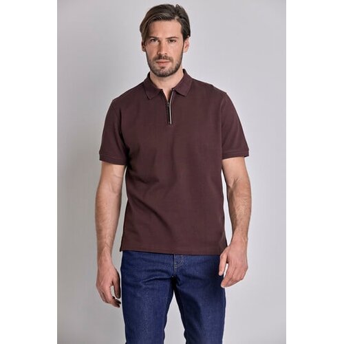 Legendww muska pamucna polo majica sa zip detaljem Cene