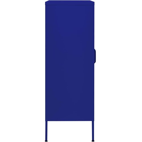  Ormarić za pohranu modri 80 x 35 x 101,5 cm čelični Plava Slike
