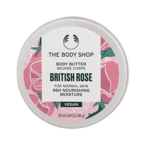 The Body Shop British Rose maslac za tijelo 50 ml za ženske