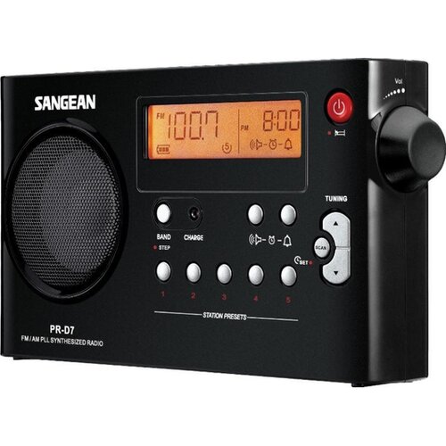 Sangean UKW Prijenosni radio PR-D7 MW, UKW Crna Cijene