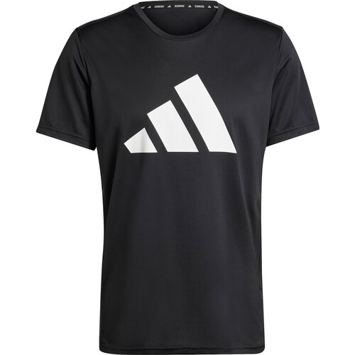 Adidas Mu&amp;scaron;ka majica RUN IT TEE, Crna Slike