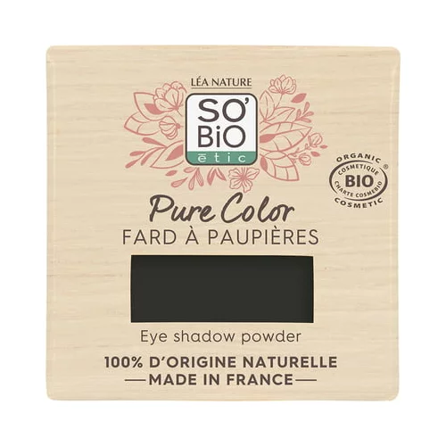 SO’BiO étic pure Color sjenilo za oči - 05 Noir onyx
