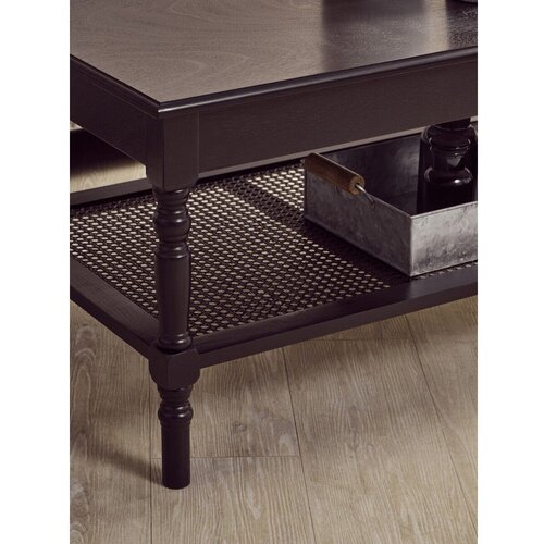 Premier Housewares Črna klubska mizica 60x120 cm Heritage &amp;ndash; Slike