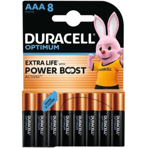 Duracell Baterija Optimum AAA 8/1, nepunjiva Cene