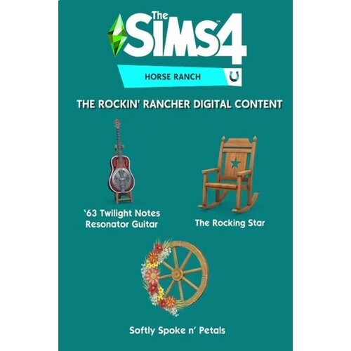Origin the sims 4: horse ranch – Rockin’ rancher pre-order bonus (dlc) (pc/mac) key global Cene