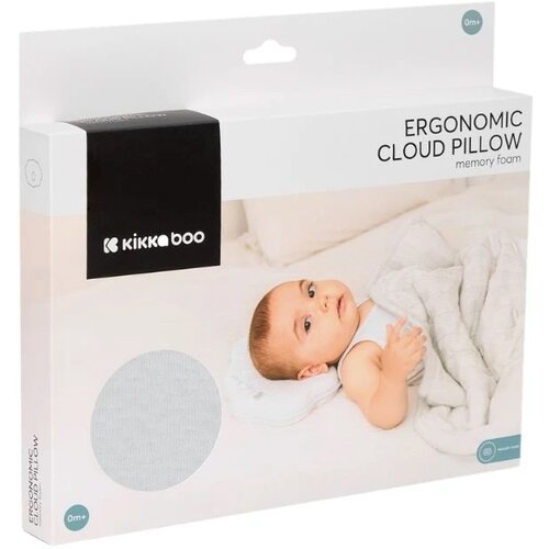 Kikka Boo Ergonomski jastuk za bebe Cloud Airknit Grey Slike