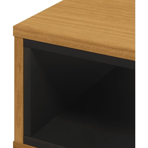  Stolić za kavu FLAM 100 x 50 x 32,5 cm od masivne borovine Slike