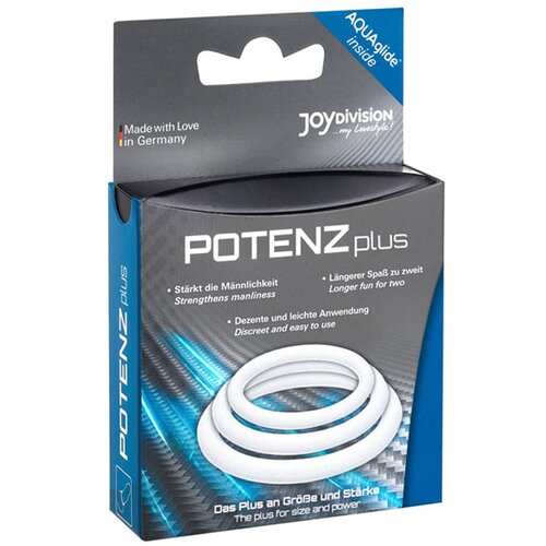 Joydivision erekcijski obročki &amp;quot;potenz plus 3&amp;quot; (R511439) Slike