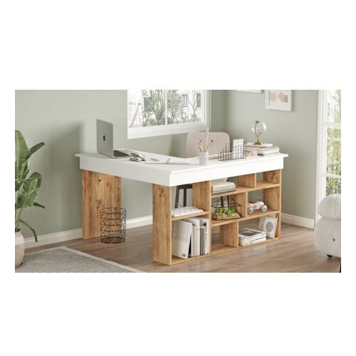 Hanah home CT5 - aw atlantic pinewhite study desk Slike