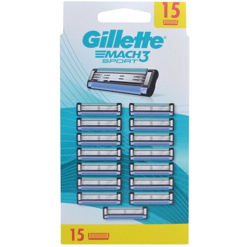 Gillette Mach 3 Sport Dopuna za brijač 15 komada Cene