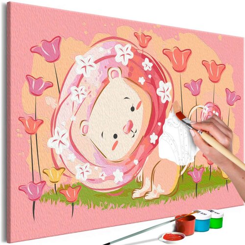  Slika za samostalno slikanje - Young Lion 60x40 Slike
