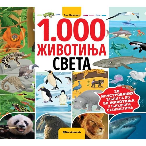Vulkan Knjiga 1000 životinja sveta Cene