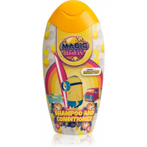 Minions Magic Bath Shampoo & Conditioner šampon i regenerator za djecu 200 ml