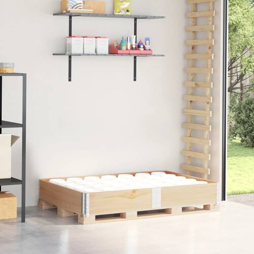 vidaXL Paletni okvir 150x100 cm trdna borovina Cene