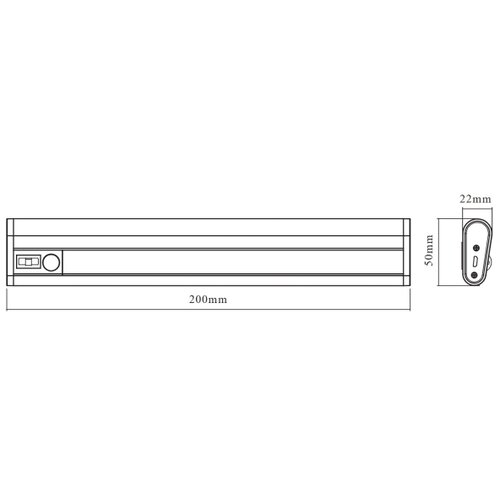 Ledvance Osram - LED svetlo za montažu ispod ormarića sa senzorom MOBILE LED/1W/3,7V 1800 mAh Slike