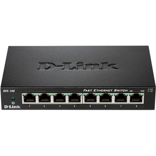 D-link switch neupravljivi,DES-108/E (metalno kući&amp;scaron;te) Slike