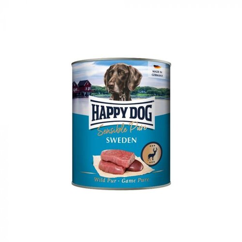 Happy Dog Sensible Pure 6 x 800 g - Sweden (divjačina) Cene