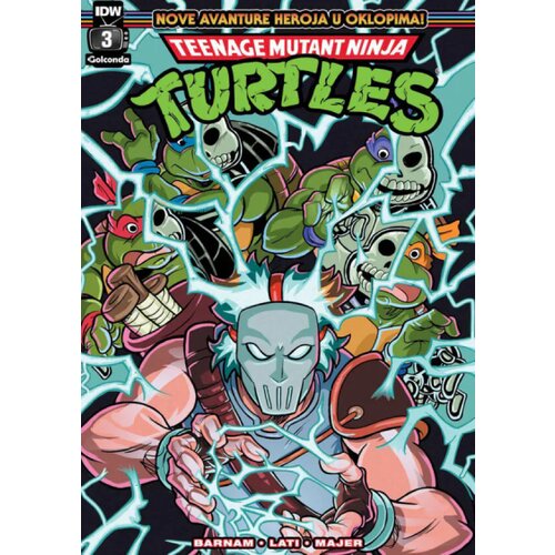 Golconda Erik Barnam, Tim Lati - TMNT: Nove avanture heroja u oklopima broj 3 Cene