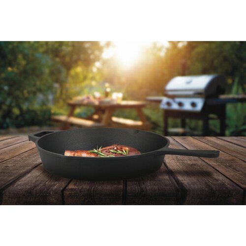 Gsw PONEV ZA ŽAR Black Iron BBQ emajl Slike