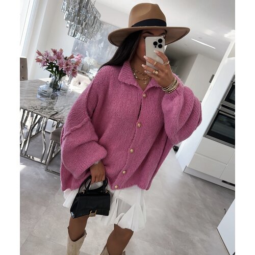 Beloved Kahlani oversized chunky jopa fuksija Cene
