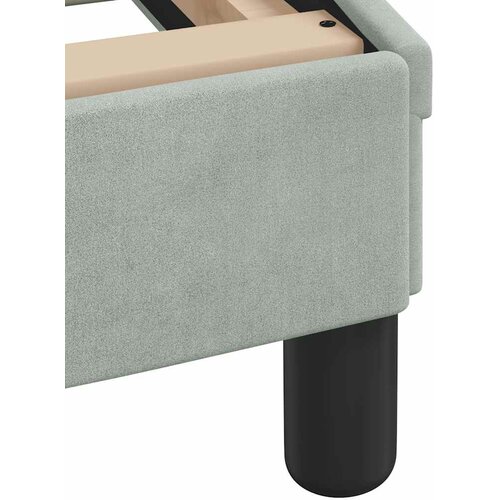  Krevet s madracem Dover svjetlosivi 160x200 cm bar&amp;scaron;unasti Slike