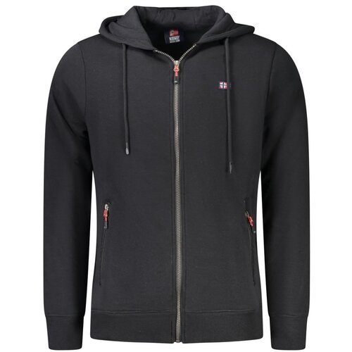  Mu&amp;scaron;ka crna zip-up majica NORWAY 1963 Slike