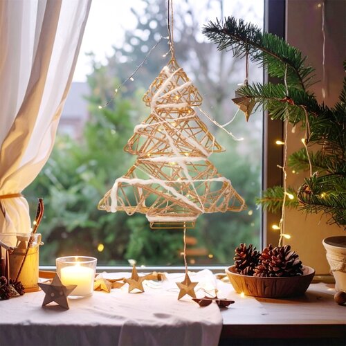  Brilagi - LED božićna dekoracija LED/2xAA 34x31 cm jelka Slike