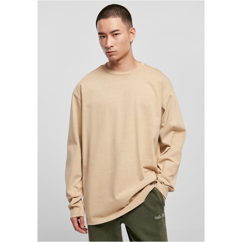 UC Men Heavy Oversized Garment Dye Longsleeve unionbeige Slike