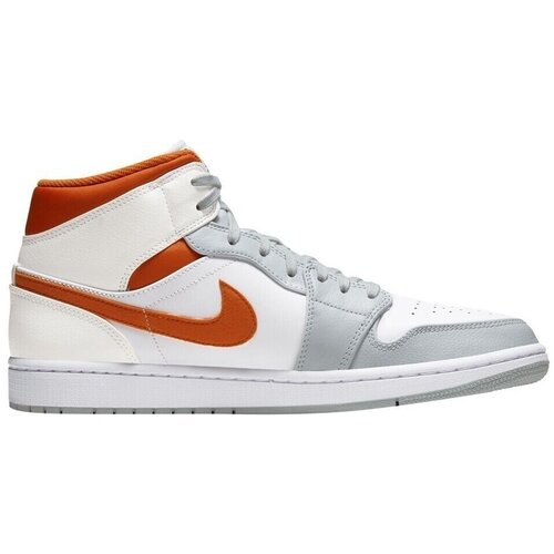 Nike Visoke superge Air Jordan 1 Mid Starfish Orange pisana Slike