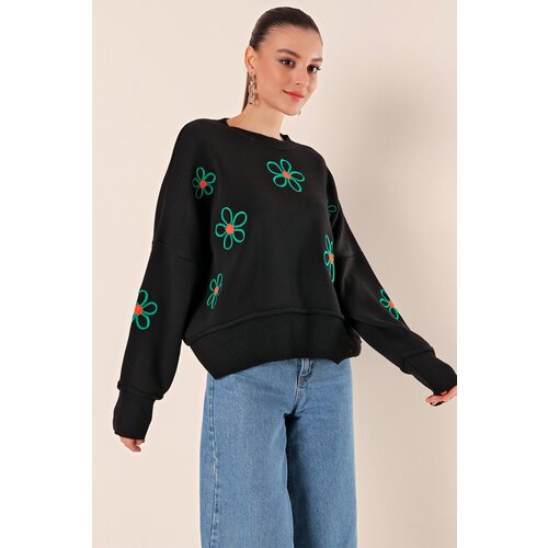 Bigdart Oversize Poncho Sweater - Black Cene