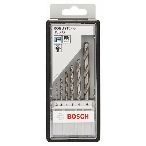 Bosch 6-delni Robust Line set burgija za metal HSS-G, 135° 2607010529 Cene