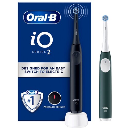 Oral-b Električna zobna &scaron;četka iO2 Duo ČRNO/ZELENA Cene