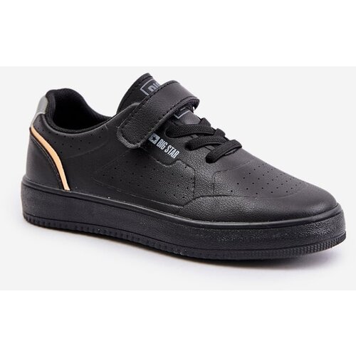 Big Star Children&amp;#039;s Sneakers made of Eco Leather Velcro Black Slike