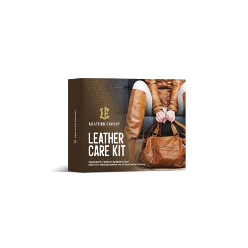 Leather Expert Care Kit 2x100ml Cene