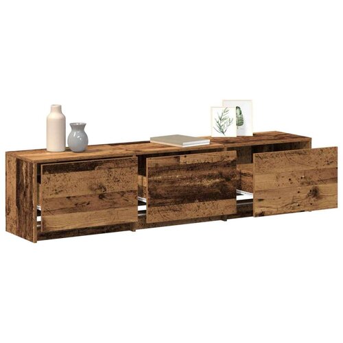  ormar Staro drvo 165 x 34 x 40 cm Konstruirano drvo - Staro drvo 165 cm Slike