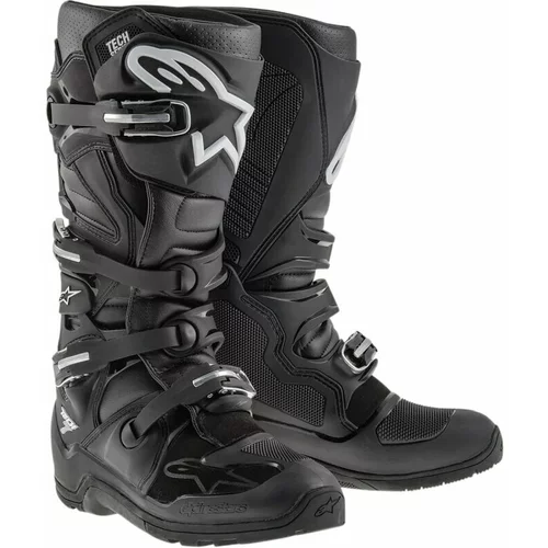 Alpinestars Tech 7 Enduro Boots Black 44,5 Motociklističke čizme