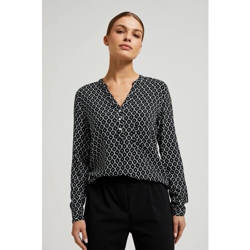 Marisse Women's Shirt Z-Ko-4500 Black_White Cene