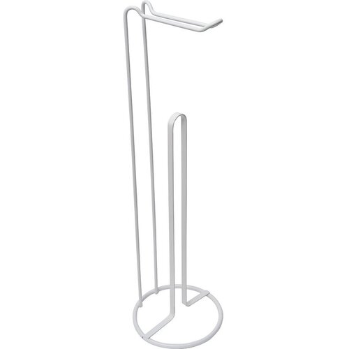 Tendance DRŽAČ TOALET PAPIRA SAMOSTOJEĆI 15X15X54 CM METAL BELA 96130100 Cene