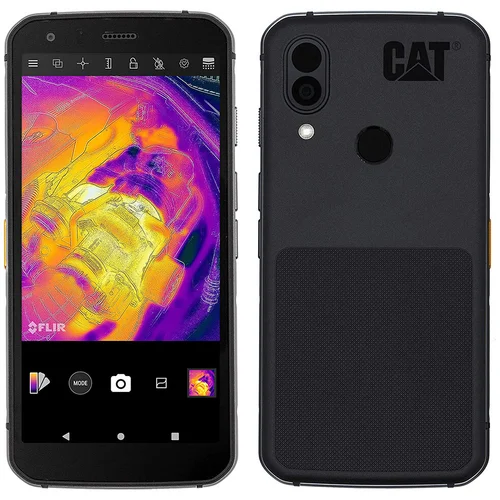 Cat Obnovljeno - znaki rabe - S62 Pro 4G crn 128 GB 6 GB ram dual sim - vidne oznake uporabe obnovljeno, (21561502)