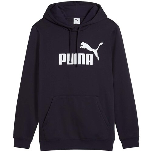 Puma Puloverji Ess No. 1 Logo Hoodie Fl Modra Slike