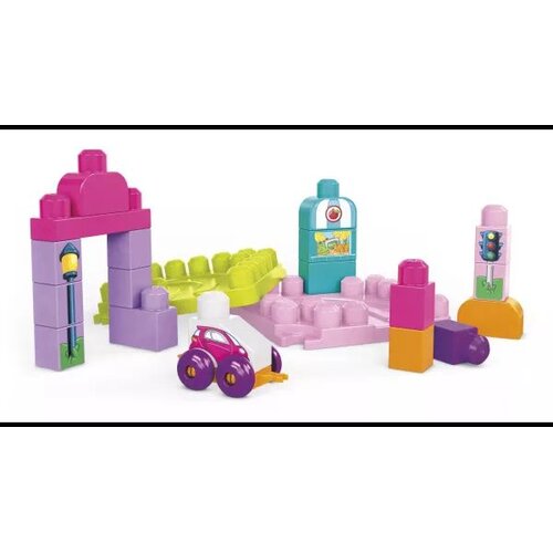 Mega Bloks Stol sa kockicama za djevojčice - Slike
