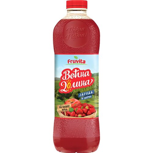 Fruvita Voćni sok Voćna dolina jagoda i jabuka 1,5l Cene