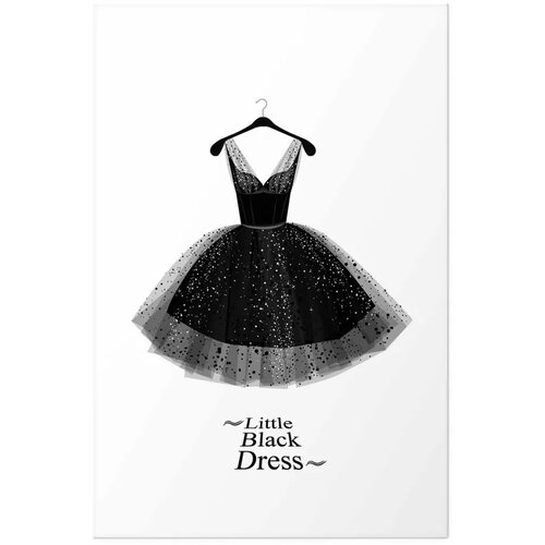  Plakat - Little Black Dress 60x90 Bez okvira s margom Slike