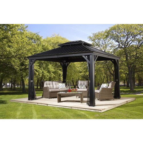  SOJAG - Aluminijski premium paviljon Messina - 298x363x292  cm  - 10 81 m² Cijene