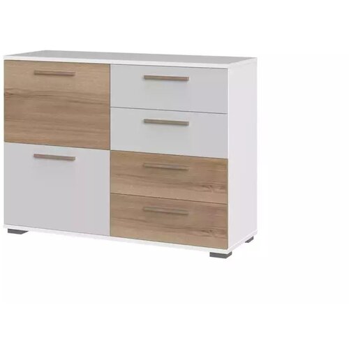 Jela KOMODA C6-Perla siva mat lak/pacifik oreh Slike