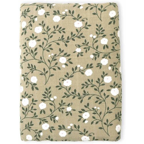 A Little Lovely Company Muslinasta brisača XL, blossom – dark sage Cene
