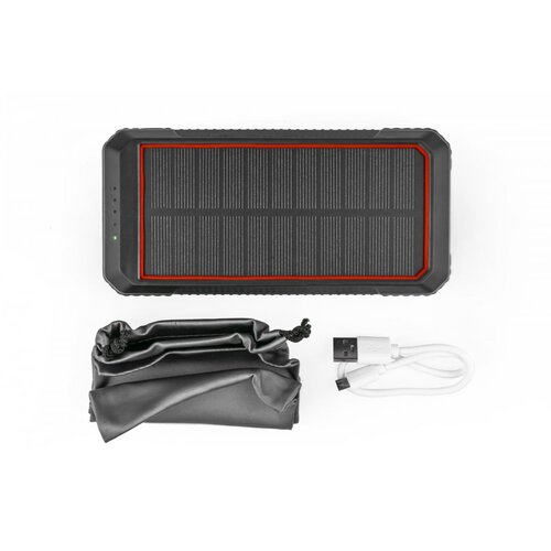 OXE Solar Powerbank, zmogljivost 33800 mAh, rdeča, (20596984) Slike