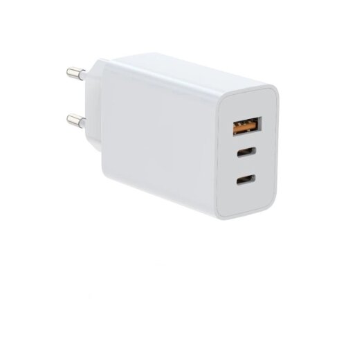 Fulmova Kućni punjač GAN PD/65W sa USB-C kablom BELI Slike